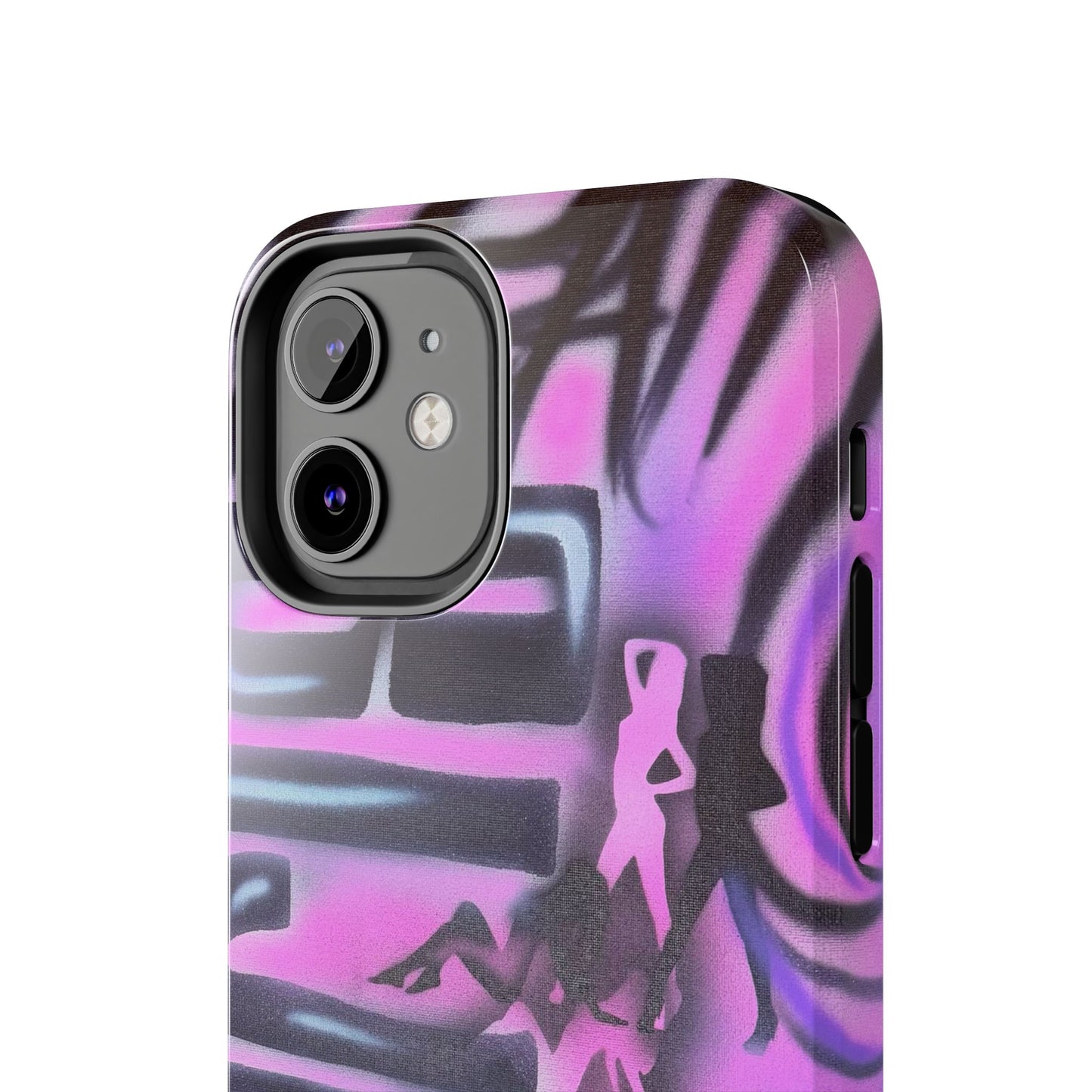 "neon nights" airbrush iPhone case