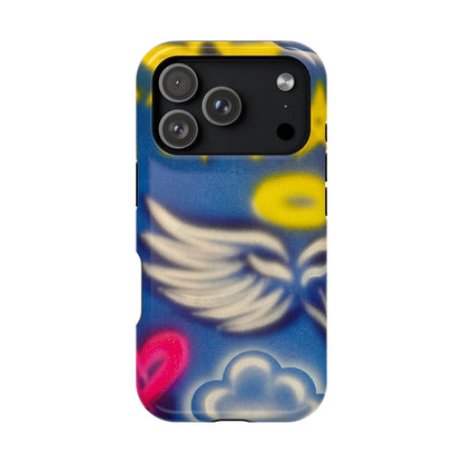 MagSafe "celestial halo" airbrush iPhone case