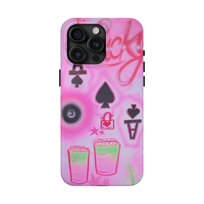 "lucky ace" airbrush iPhone case