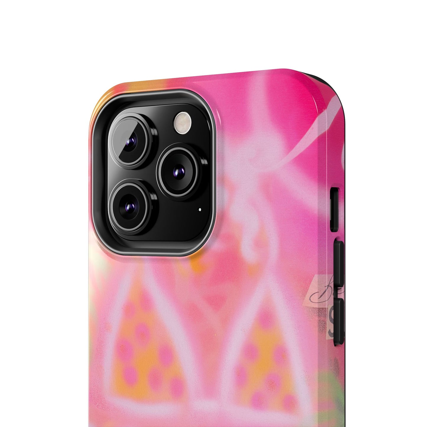 "yellow polka dot bikini" airbrush iPhone case