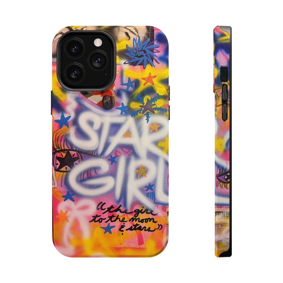 MagSafe "STARGIRL" airbrush iPhone case
