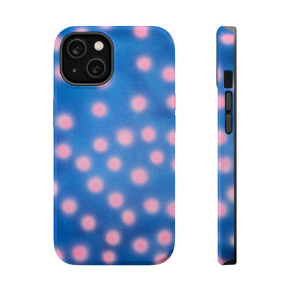 MagSafe „Zuckerwatte-Sorbet-Tupfen“ Airbrush iPhone-Hülle