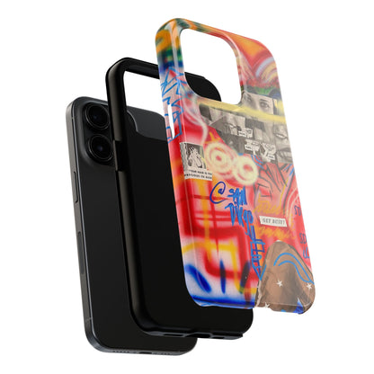 "get busy!" airbrush iPhone case