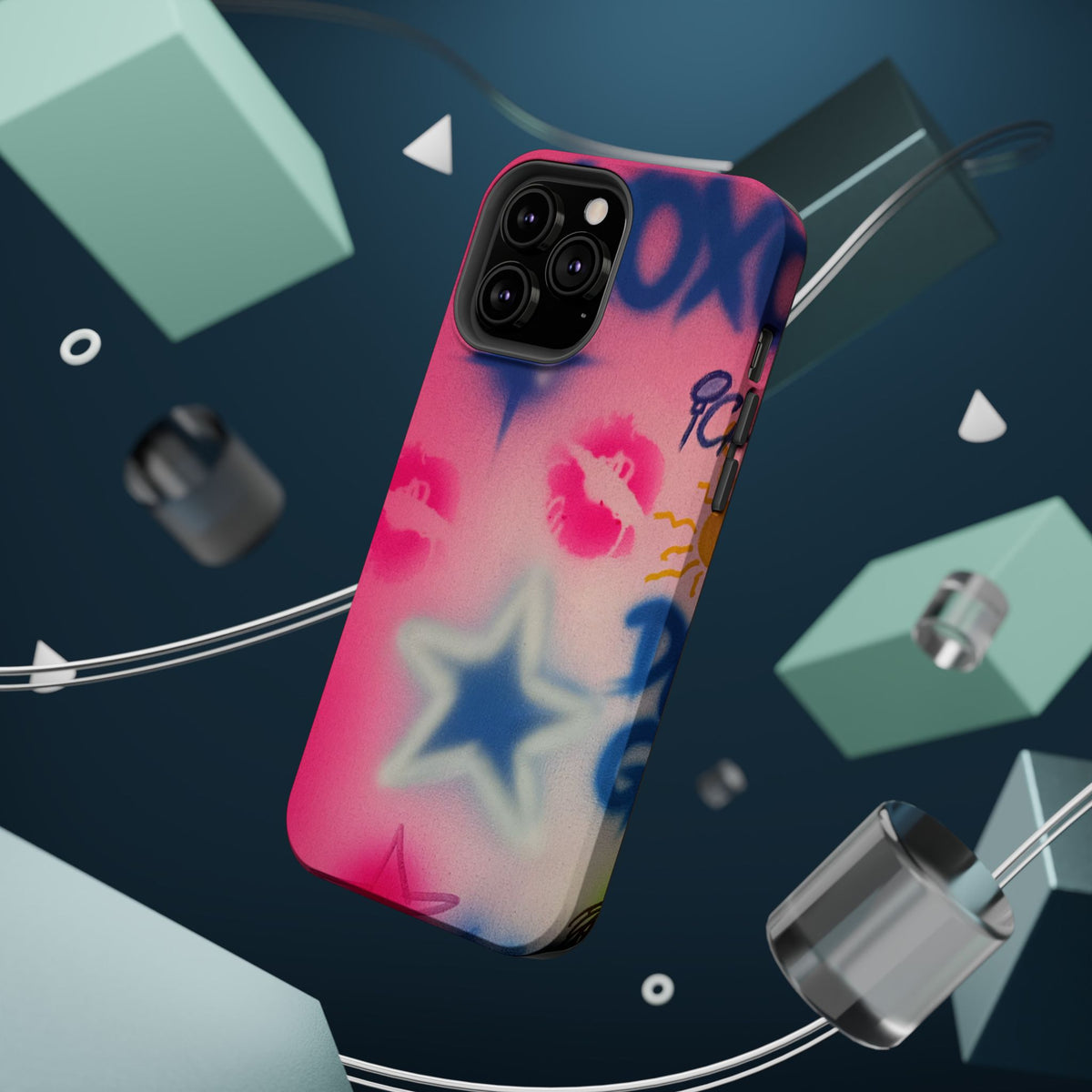 MagSafe "star symbol" airbrush iPhone case