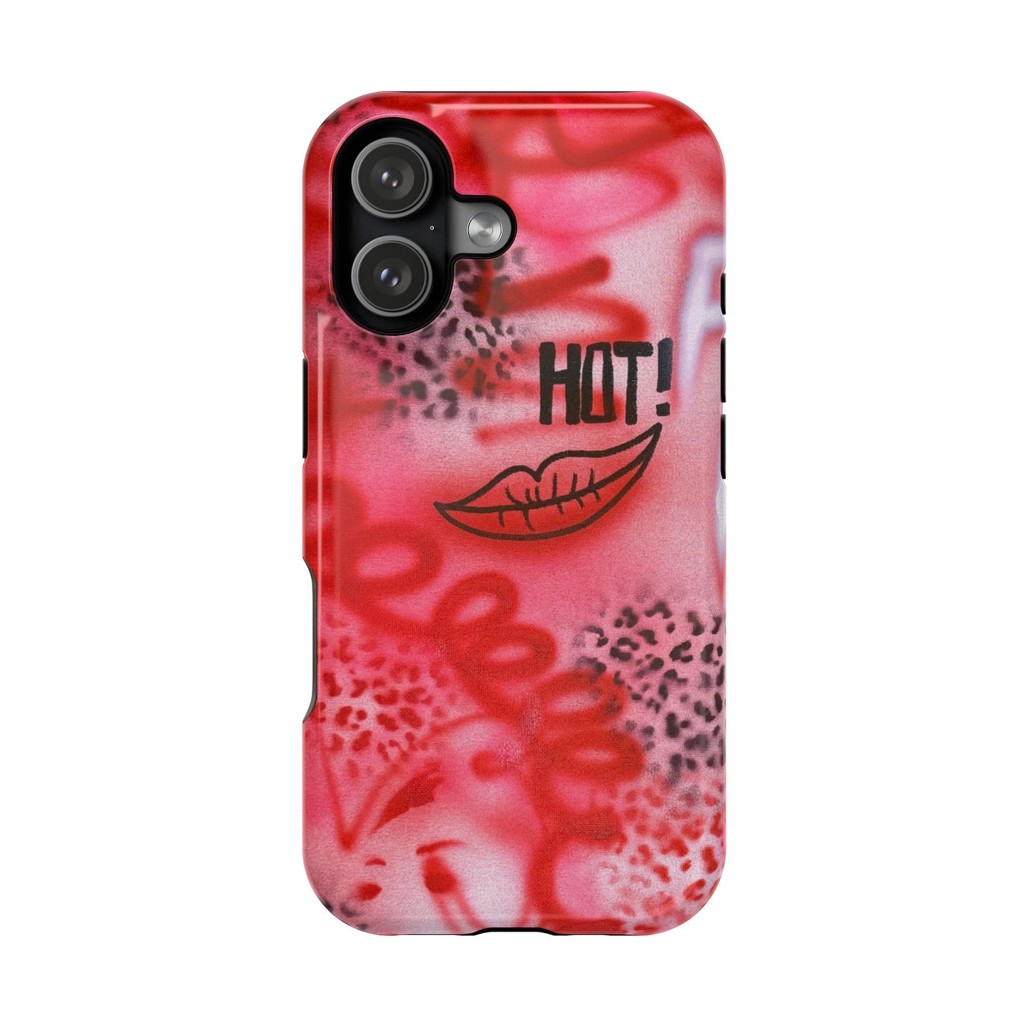 MagSafe "HOT!" airbrush iPhone case
