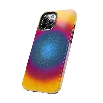 "blue raspberry aura" airbrush iPhone case