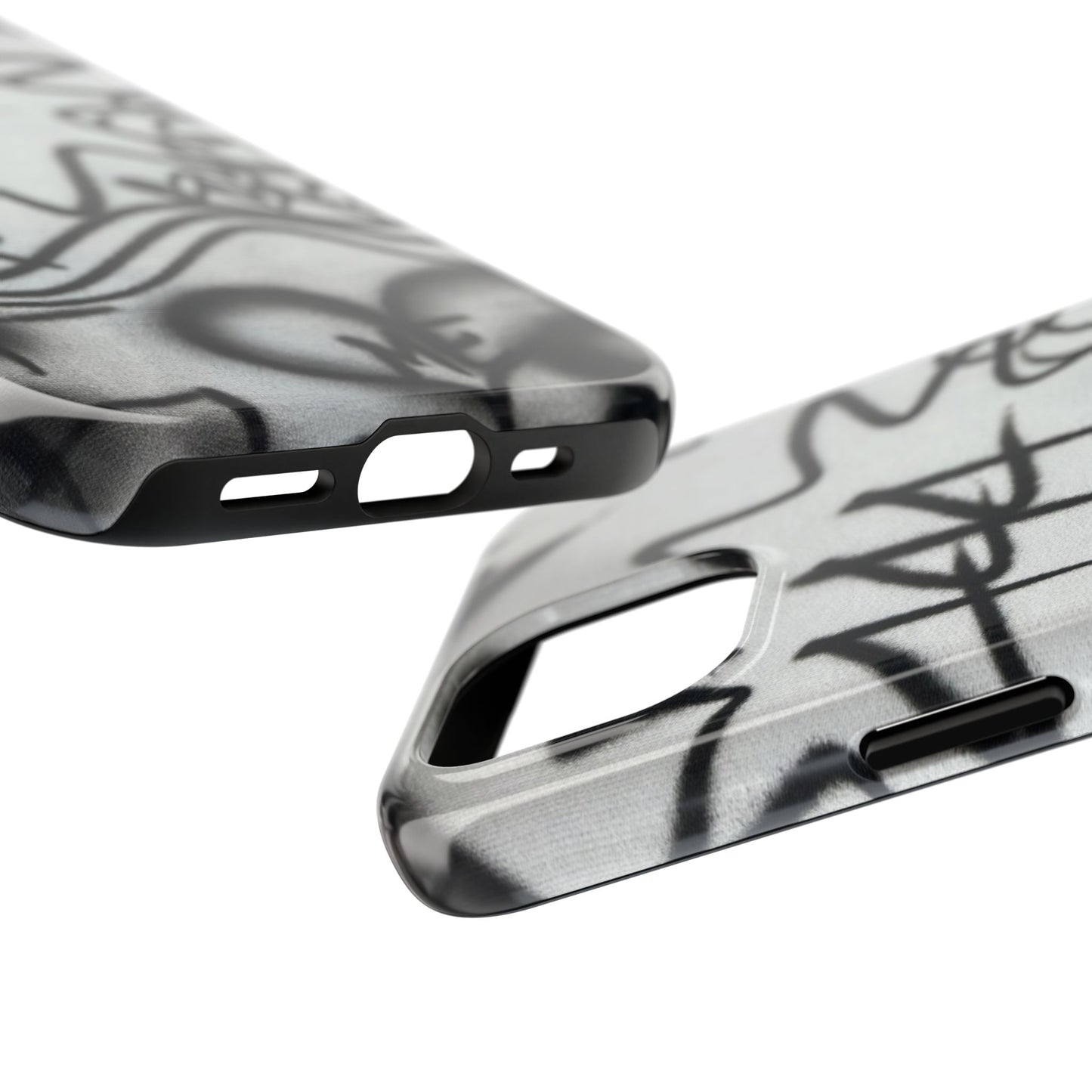 "444” airbrush iPhone case