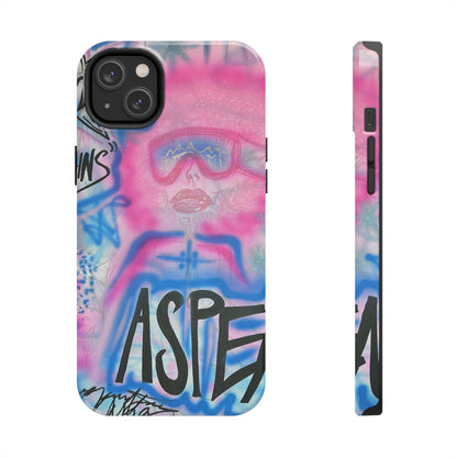 "aspen aspirations" airbrush iPhone case