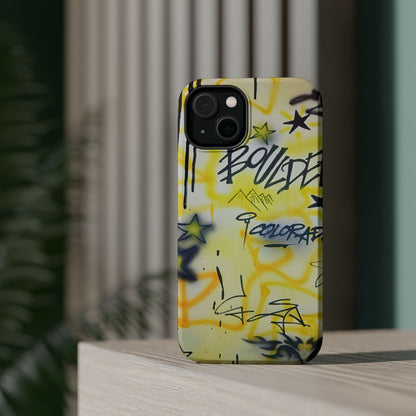 MagSafe "boulder" airbrush iPhone case