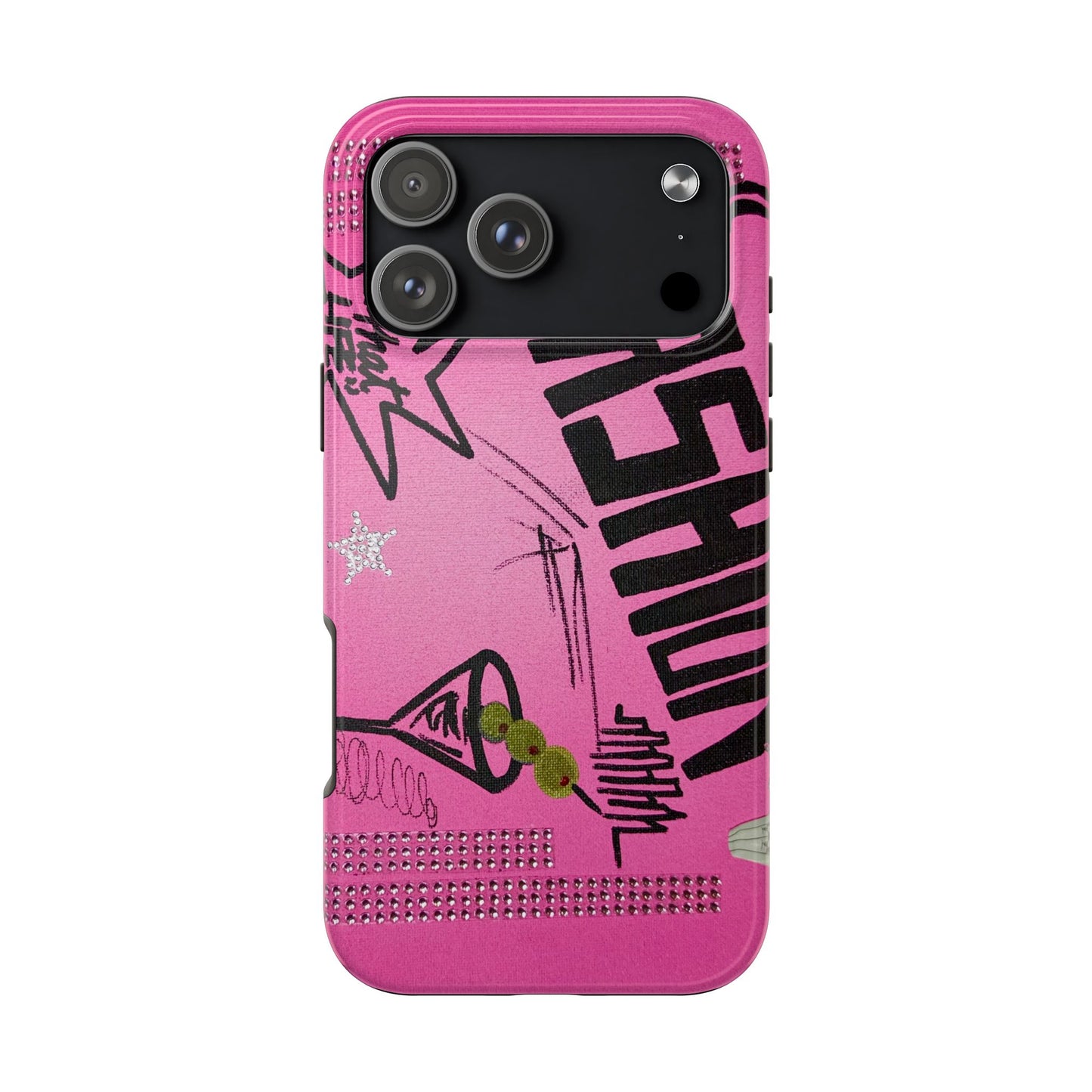 "high fashion pt. 2" airbrush iPhone case