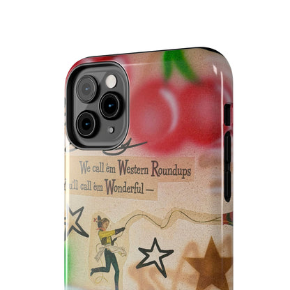 "the rodeo" airbrush iPhone case