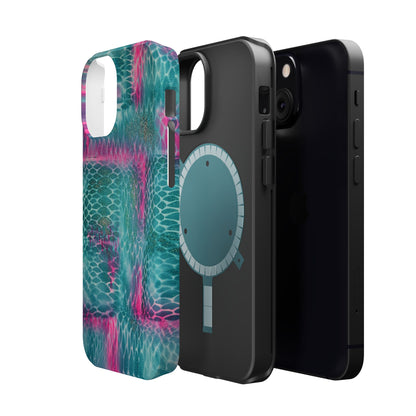 MagSafe "snakeskin" airbrush iPhone case