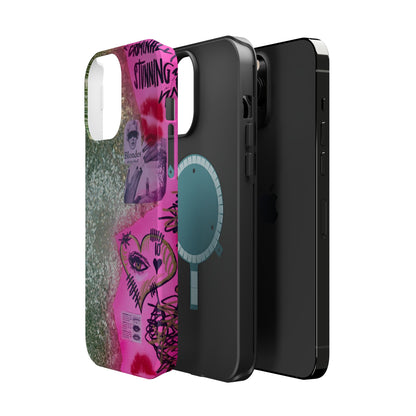MagSafe "glitter gloss" airbrush iPhone case