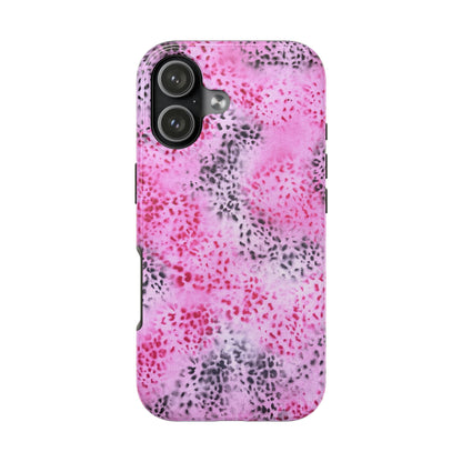 "pink cheetah pt. 2" airbrush iPhone case