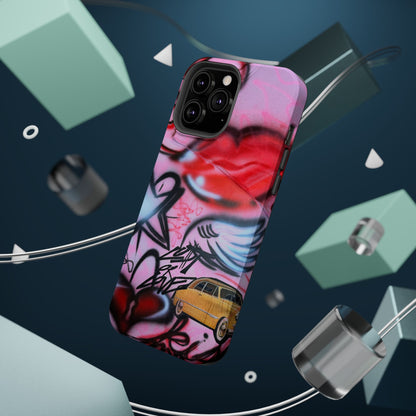 MagSafe "lust or love" airbrush iPhone case