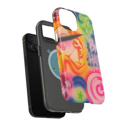 MagSafe „schlechte Angewohnheiten“ Airbrush iPhone Hülle