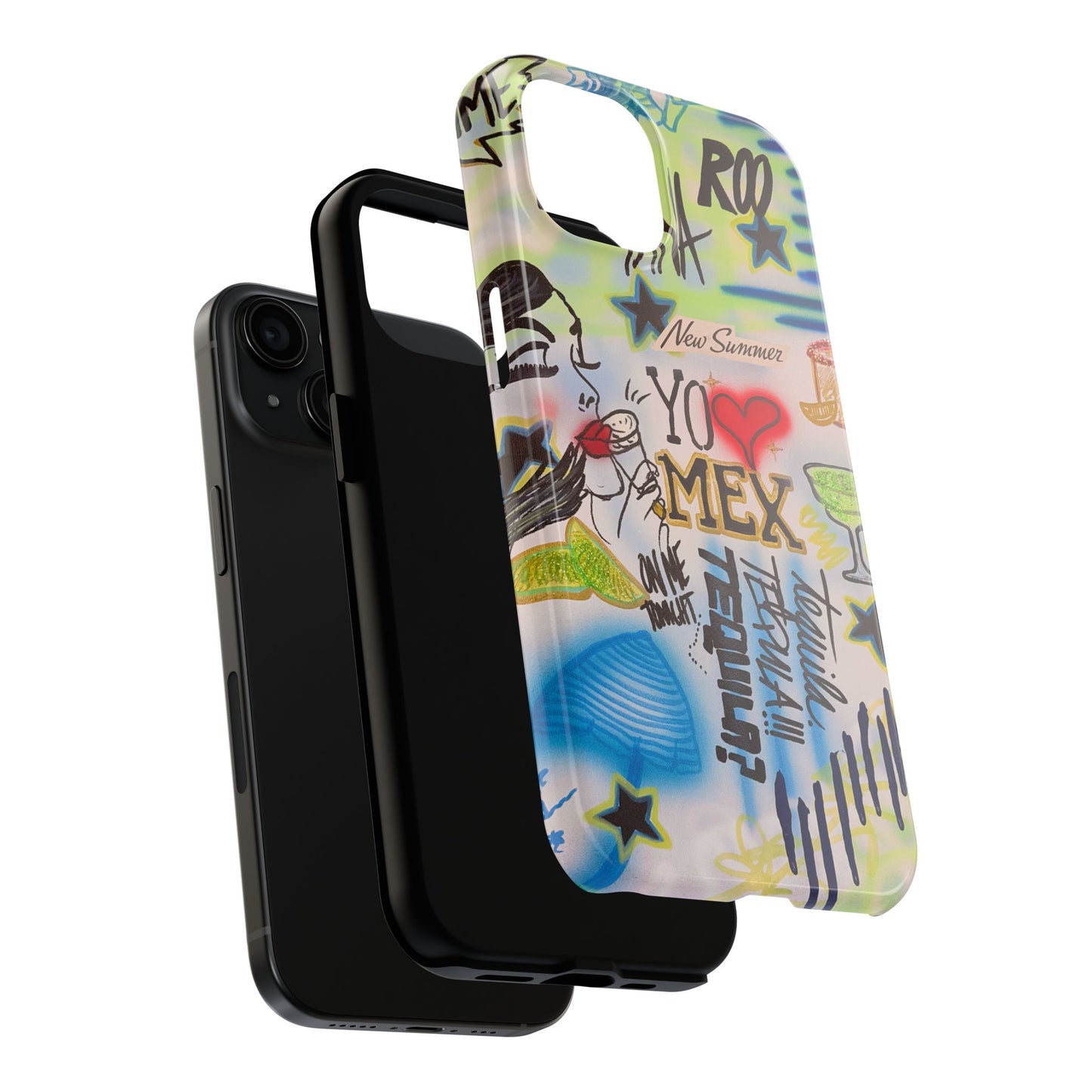 "salted lime" airbrush iPhone case