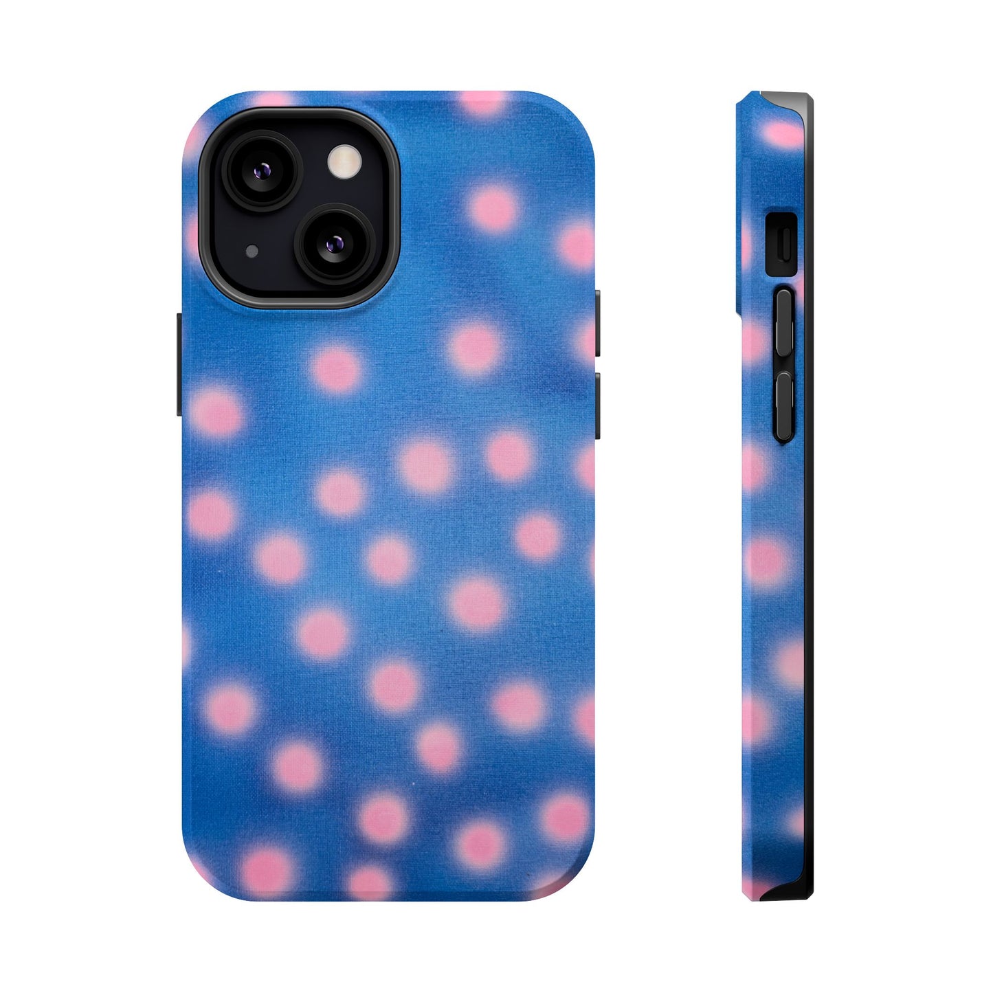 MagSafe „Zuckerwatte-Sorbet-Tupfen“ Airbrush iPhone-Hülle
