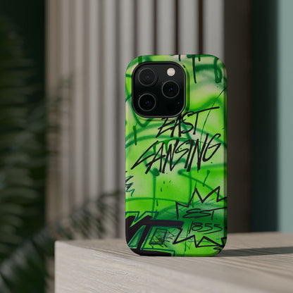 MagSafe "east lansing, mi" airbrush iPhone case