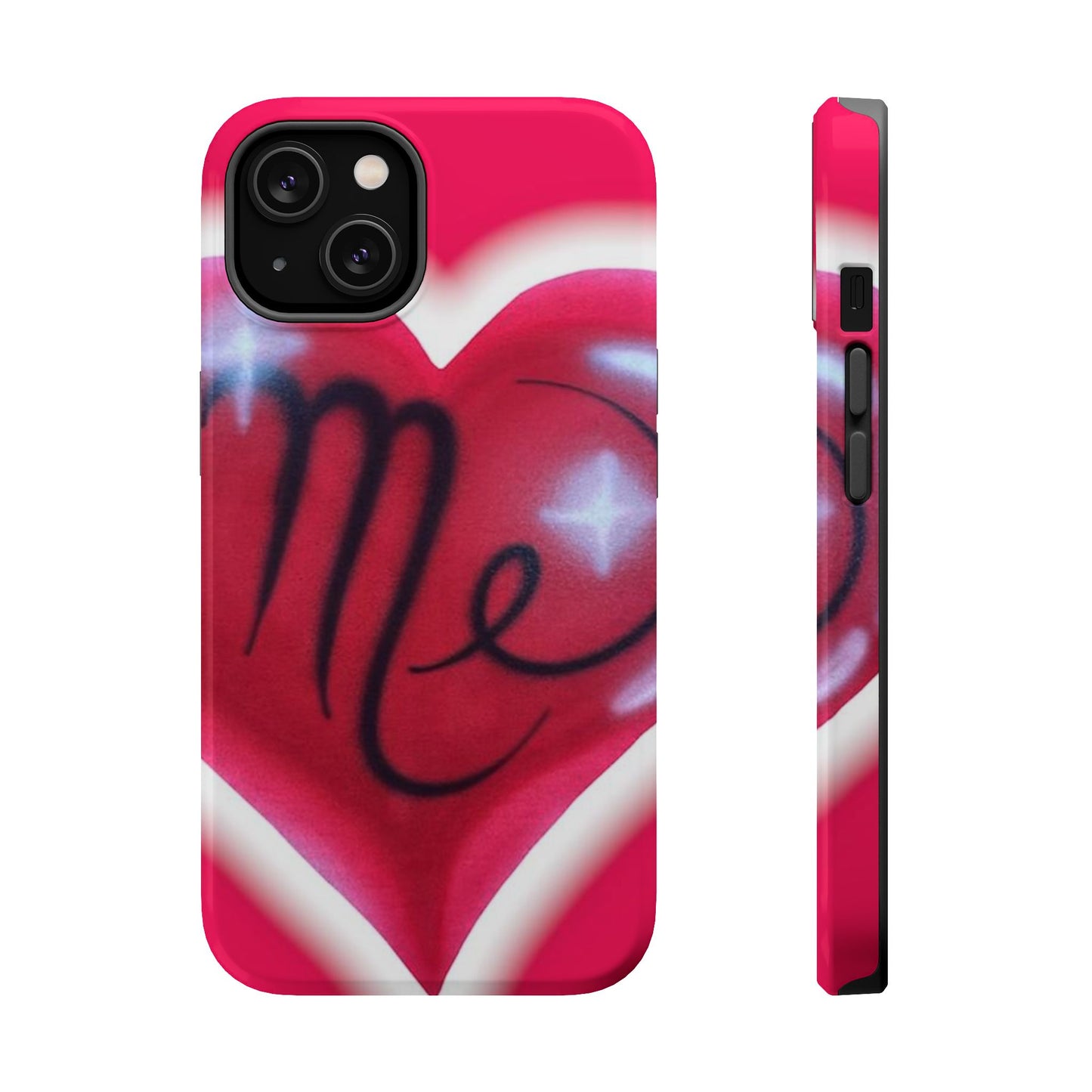 MagSafe "i <3 me" Airbrush iPhone Hülle