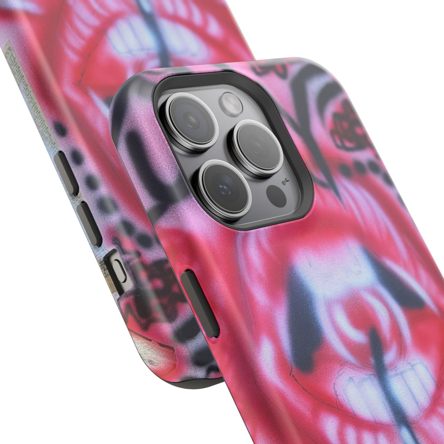 MagSafe "be happy, go lucky" Airbrush-iPhone-Hülle