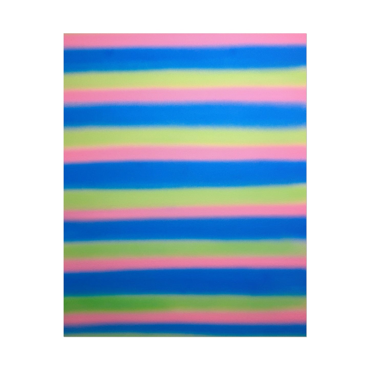 "sherbet stripes" airbrush rolled print