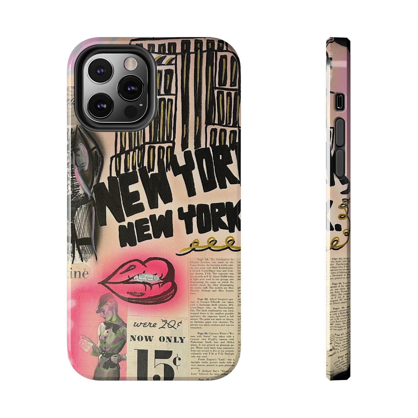 "new york, new york!" airbrush iPhone case
