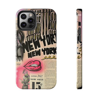 "new york, new york!" airbrush iPhone case