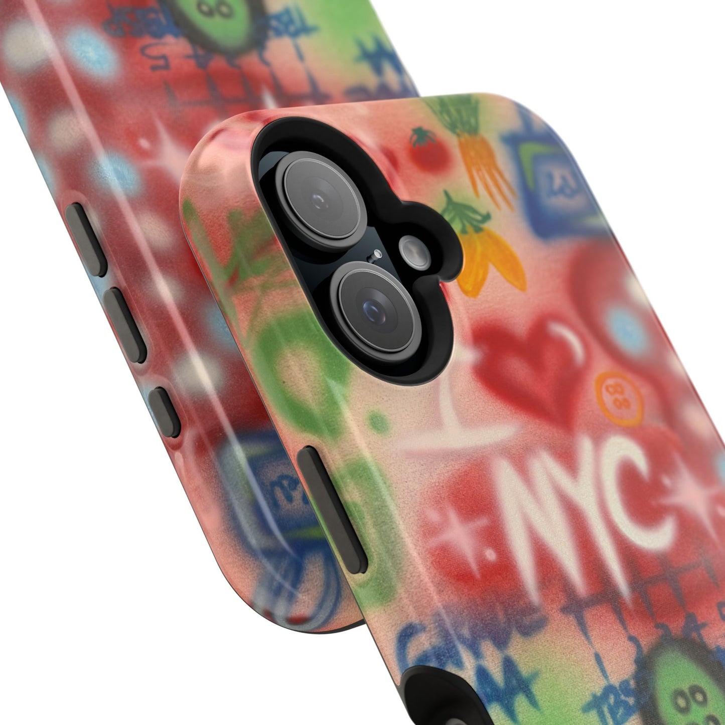 MagSafe "i <3 NYC" airbrush iPhone case