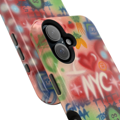 MagSafe "i <3 NYC" airbrush iPhone case