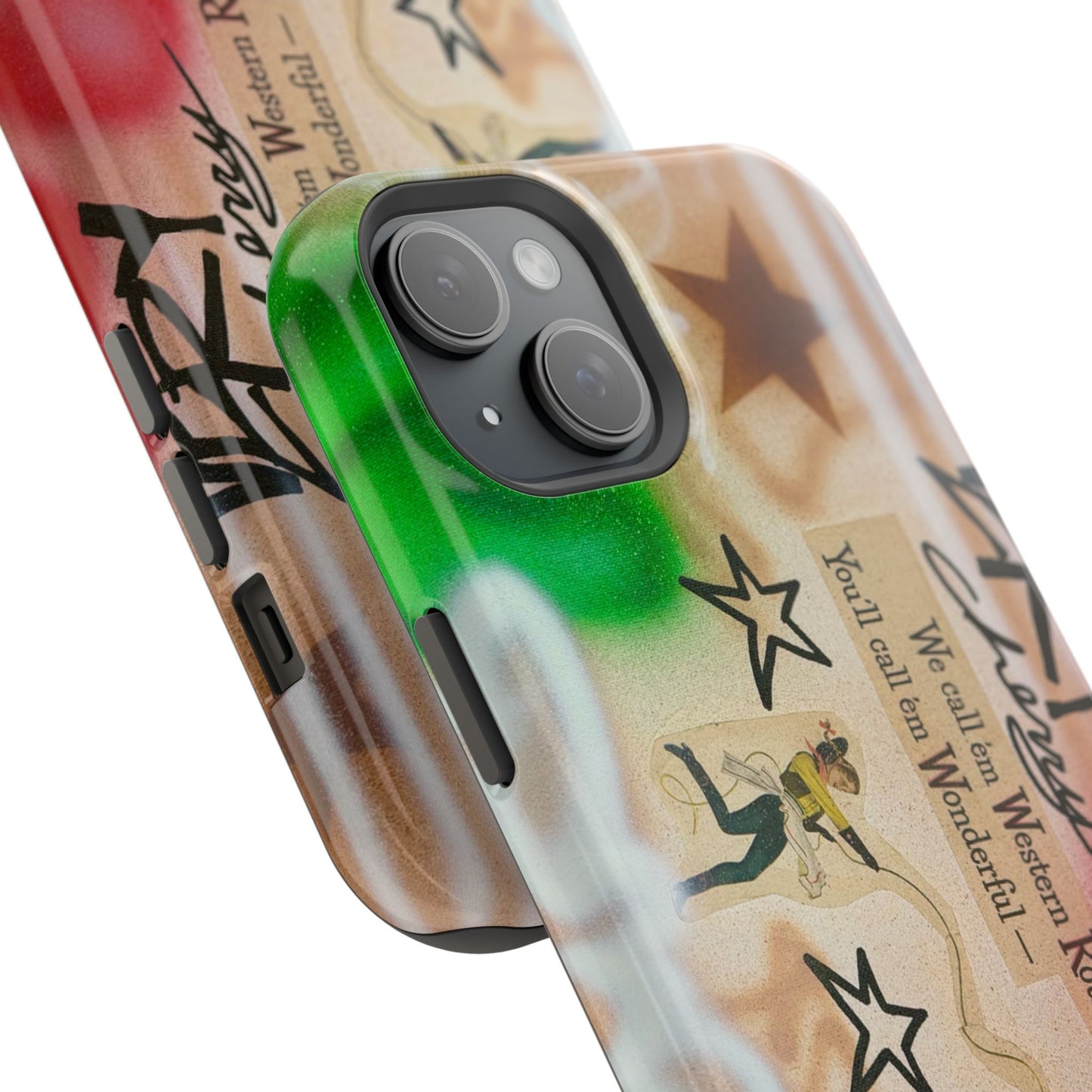MagSafe "very cherry" airbrush iPhone case