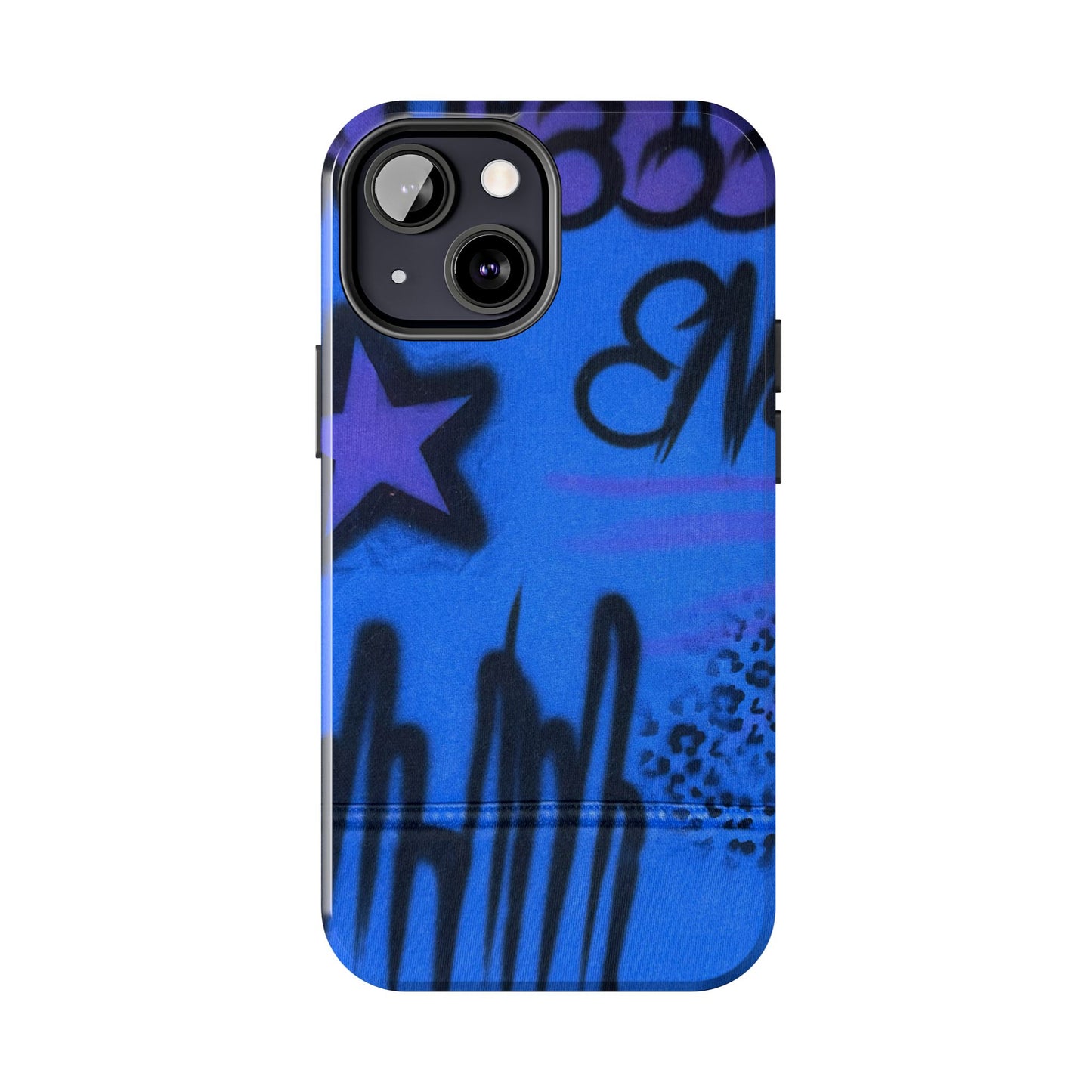 "infamous indigo" airbrush iPhone case