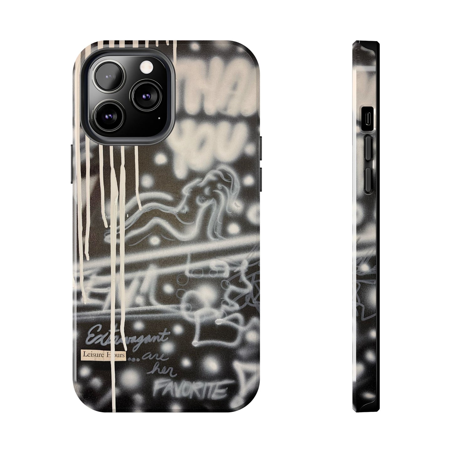 "extravagant leisure" airbrush iPhone case