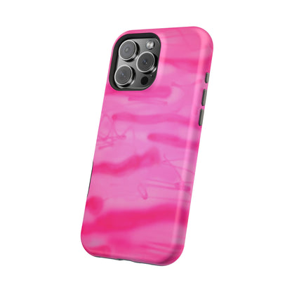 MagSafe "pink camo" airbrush iPhone case