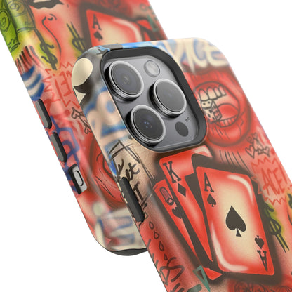 MagSafe "Zufall!" Airbrush iPhone Hülle