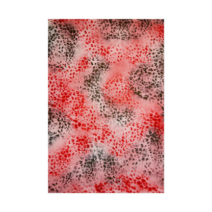 "red cheetah" airbrush rolled print