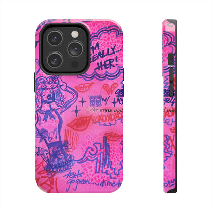 "really "HER!" airbrush iPhone case