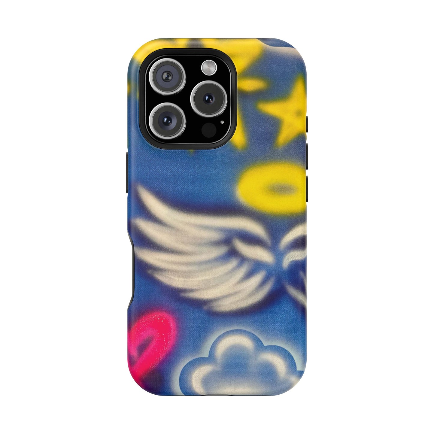 MagSafe "celestial halo" airbrush iPhone case