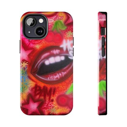 "hot stuff" airbrush iPhone case