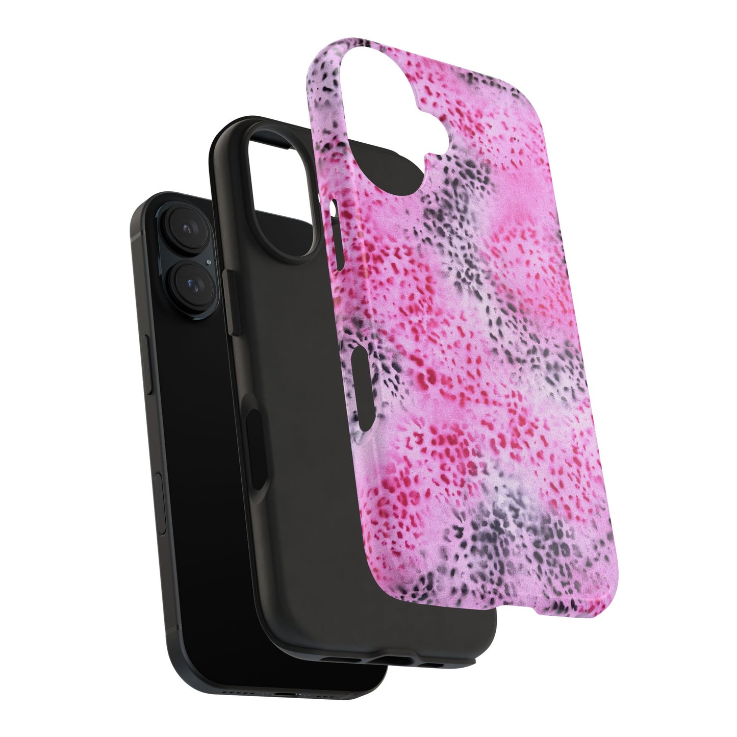 "pink cheetah pt. 2" airbrush iPhone case