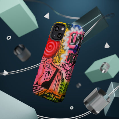 MagSafe „Lost in Paradise“ Airbrush-iPhone-Hülle
