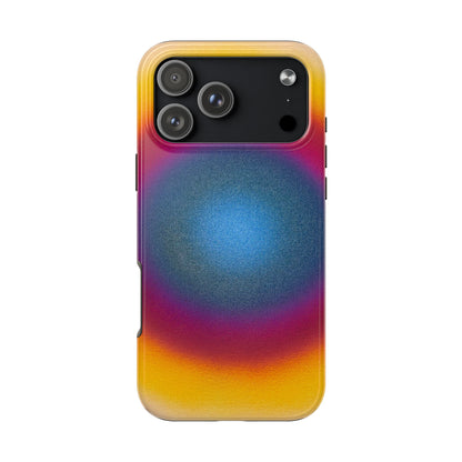 "blue raspberry aura" airbrush iPhone case