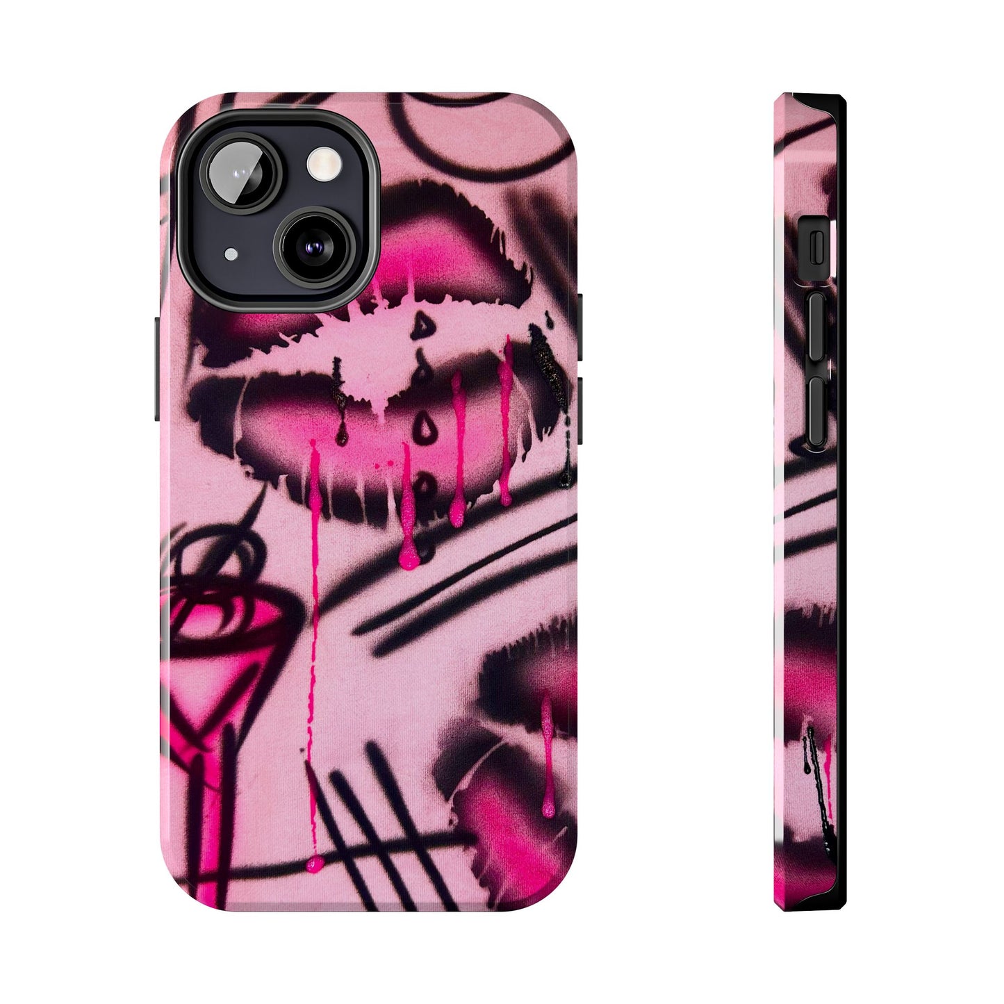 "glossy pout" airbrush iPhone case