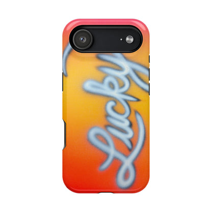 MagSafe "lucky" airbrush iPhone case