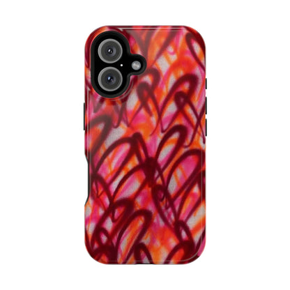 MagSafe „Graffiti Love“ Airbrush iPhone Hülle