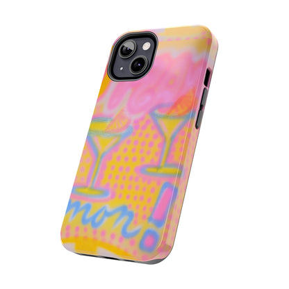 "Lemontini" Airbrush iPhone-Hülle