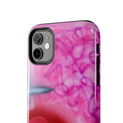 "glitter aura" airbrush iPhone case
