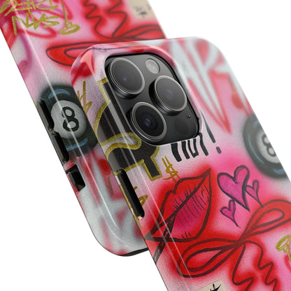 "IT girl" airbrush iPhone case