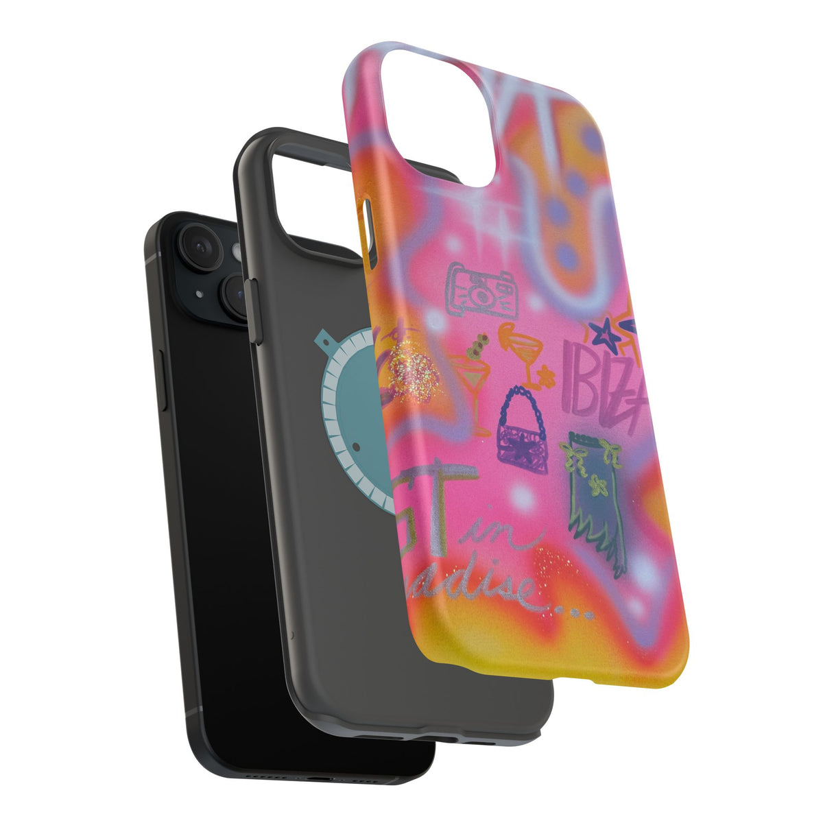 MagSafe „Ibiza“ Airbrush iPhone-Hülle