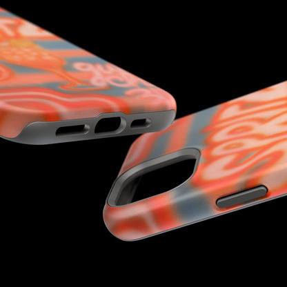 MagSafe "aperol spritz pt. 2" airbrush iPhone case
